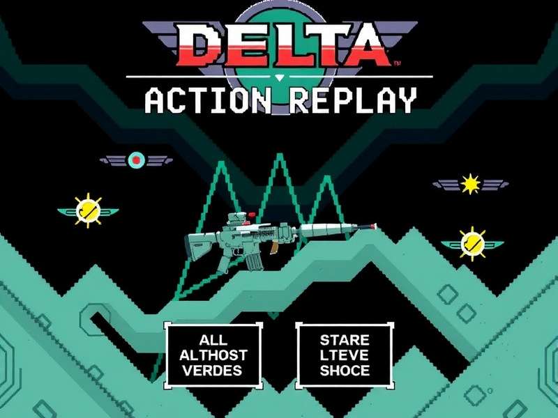 Delta Action Replay Master Code इंटरफेस