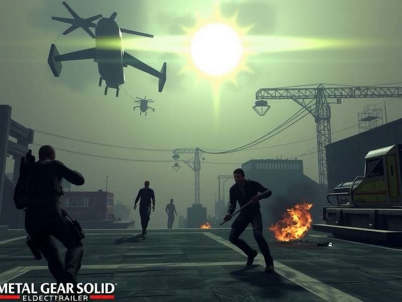 Metal Gear Solid Delta Action E3 2000 Gameplay Trailer