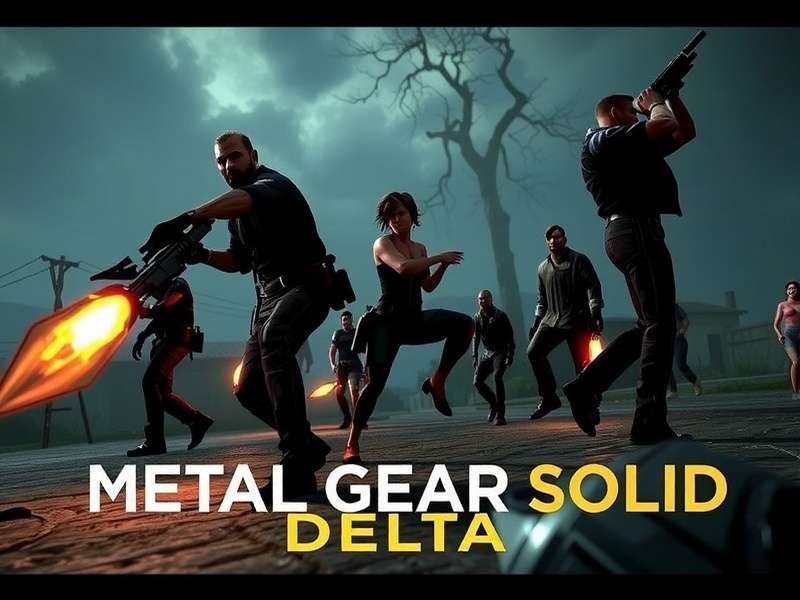 Metal Gear Solid Delta Action गेमप्ले