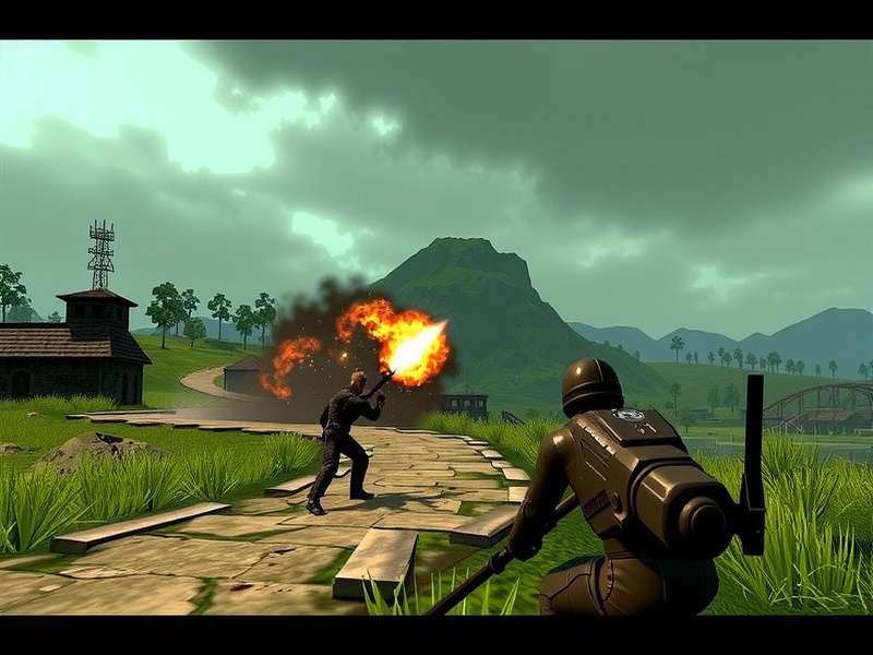 Metal Gear Solid Delta Action Gameplay Screenshot