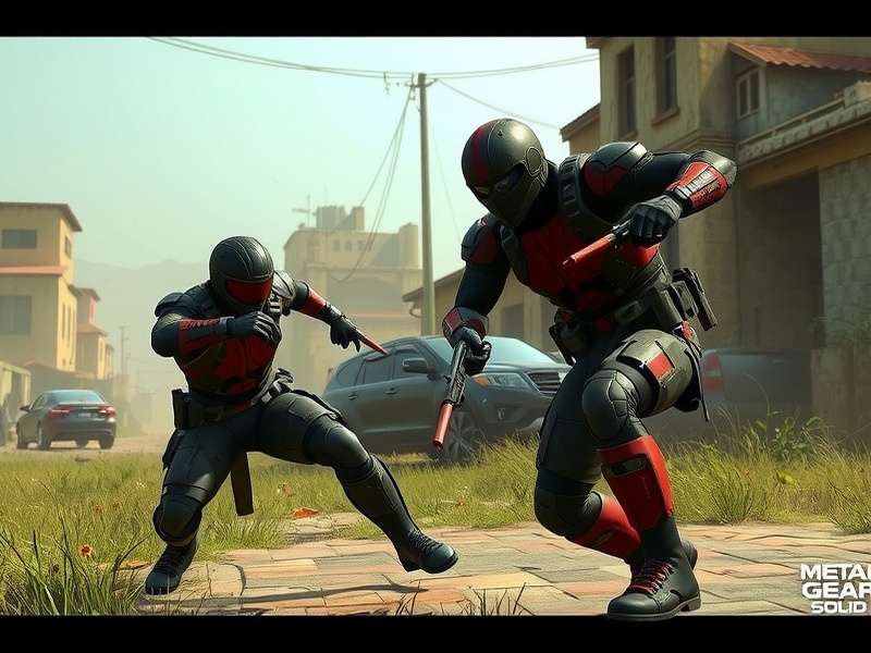 Metal Gear Solid Delta Action Gameplay Screenshot