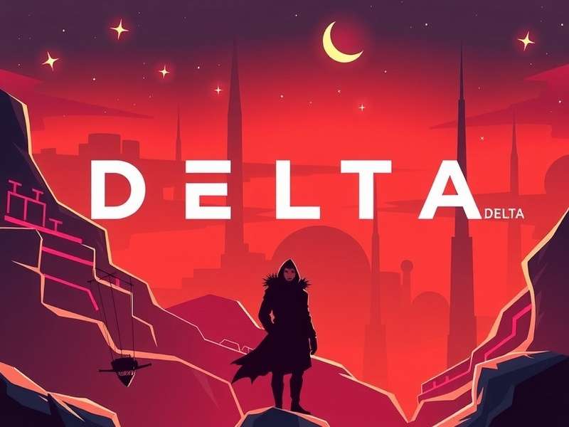 Delta Action intense gameplay scene showing character in tactical gear