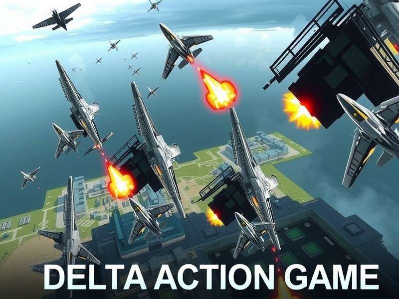 Delta Action Game stealth gameplay scene showing a character in shadows