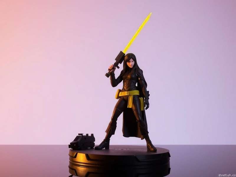 Delta Action Figure displayed with detailed accessories and packaging