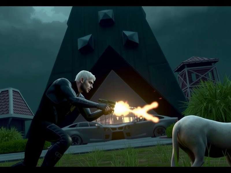 Concept art of a dense jungle environment in Metal Gear Solid Delta