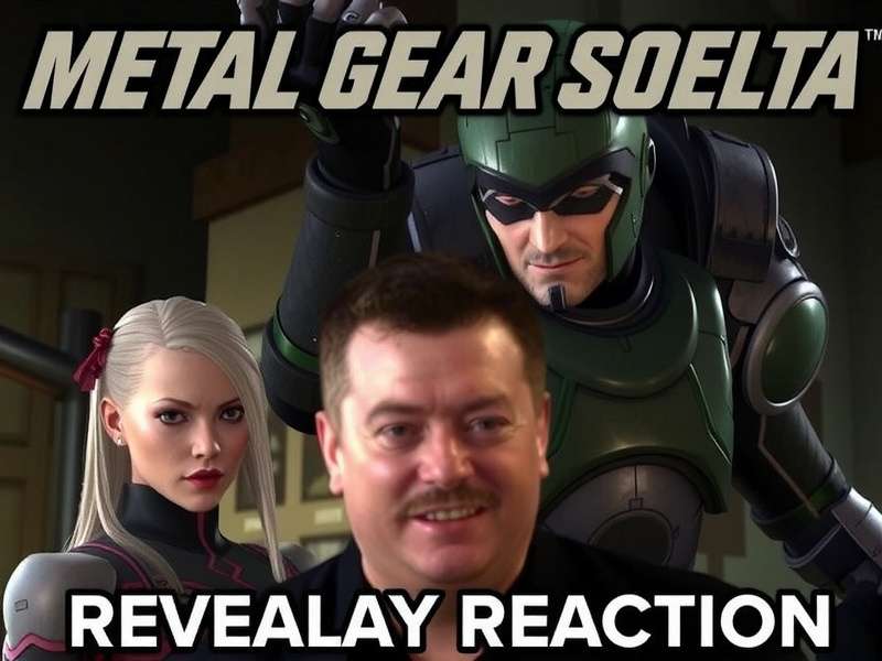 Tactical stealth action scene reminiscent of Metal Gear Solid Delta Action gameplay