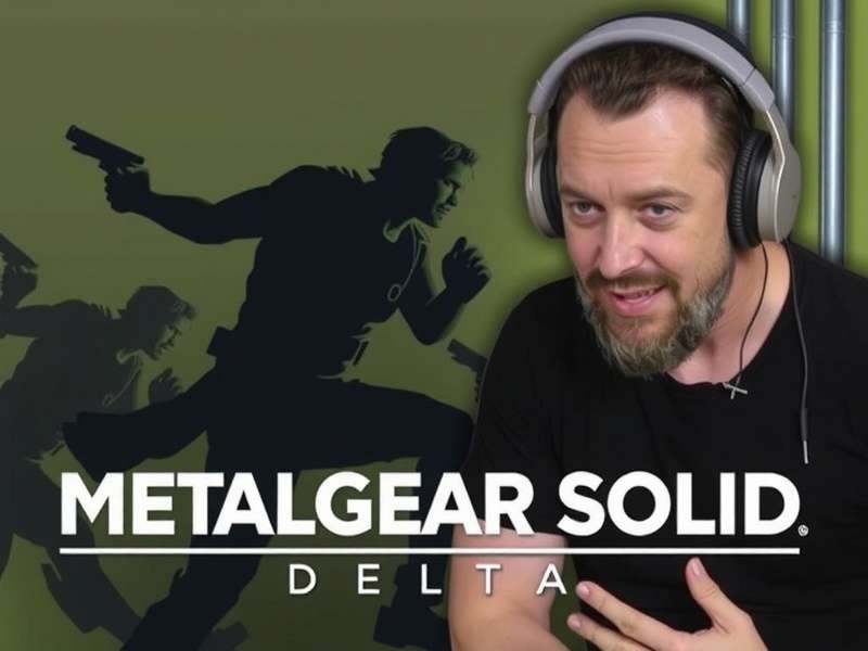 Metal Gear Solid Delta Action Gameplay Reveal Trailer analysis showing Snake in jungle environment