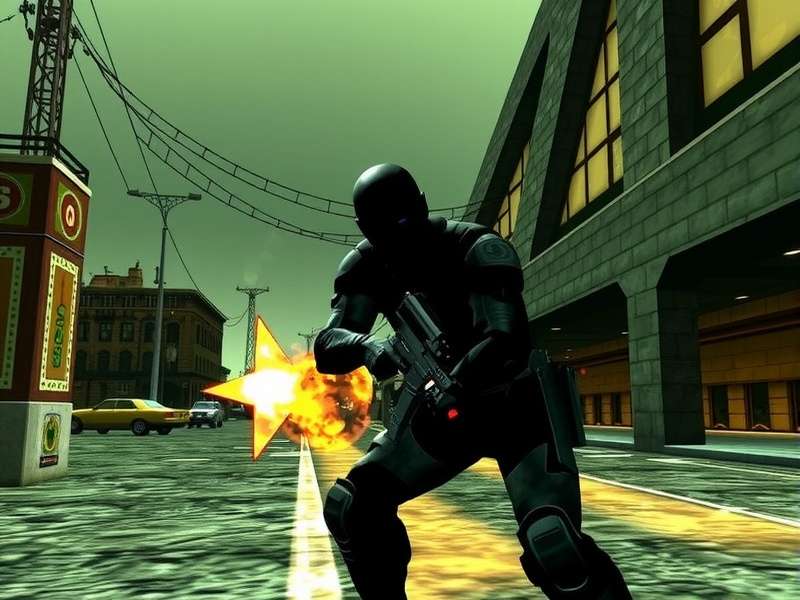 Metal Gear Solid Delta Action Gameplay Stealth Scene showing Snake in camouflage