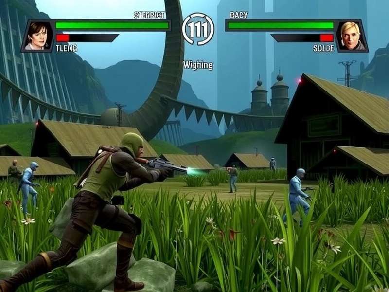 Metal Gear Solid Delta Action gameplay screenshot showing stealth mechanics