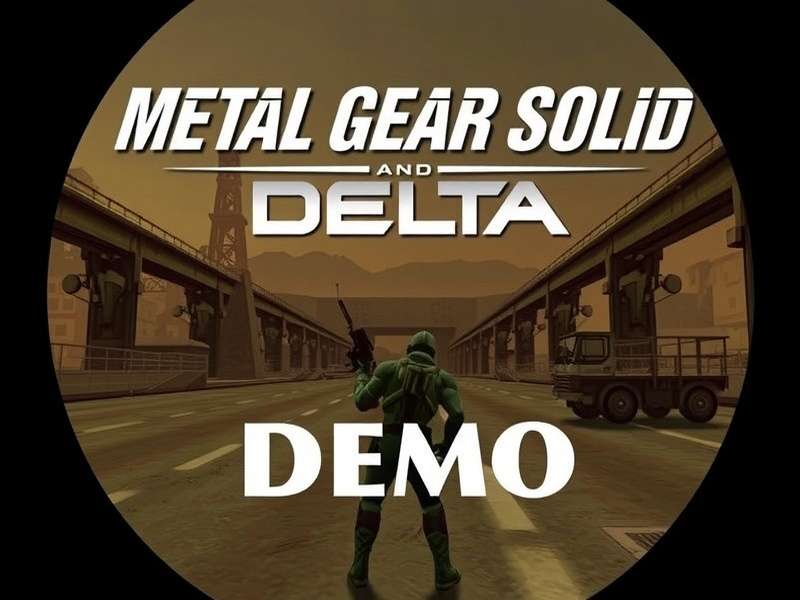Metal Gear Solid Delta Action Gameplay Demo Screenshot