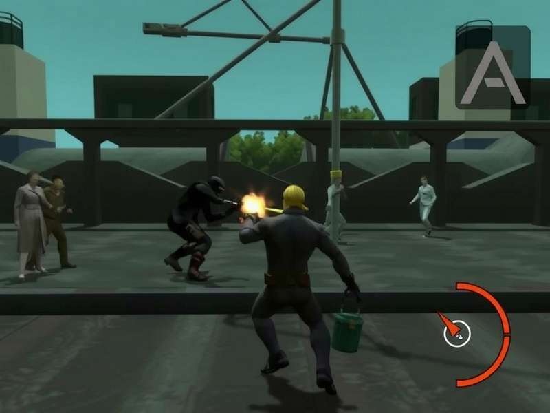 Metal Gear Solid Delta Action Gameplay Mode screenshot showing intense combat