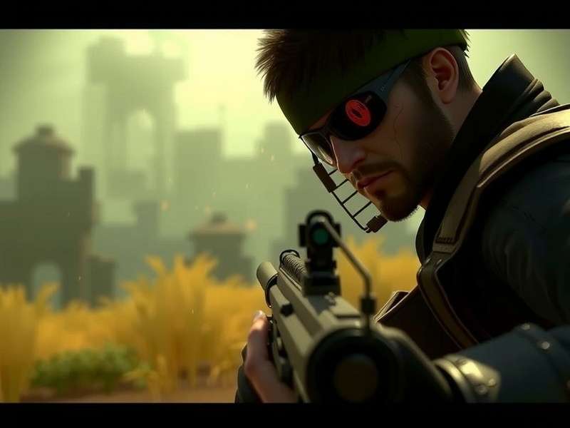 Metal Gear Solid Delta Action Gameplay Stealth Movie – Cinematic stealth action scene with tactical gear and jungle environment