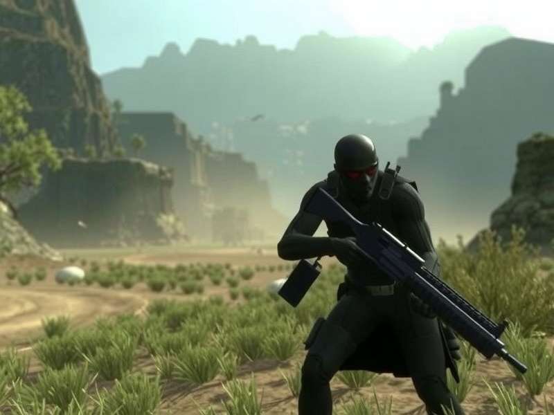 Metal Gear Solid Delta Action Stealth Gameplay Trailer Scene with tactical soldier in jungle