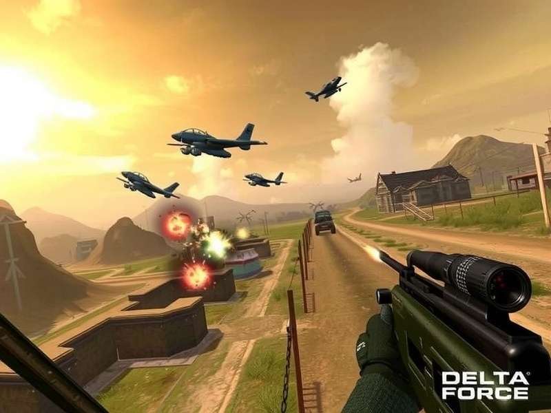 Delta Force Pc Delta Action gameplay hero image featuring Indian gaming setup
