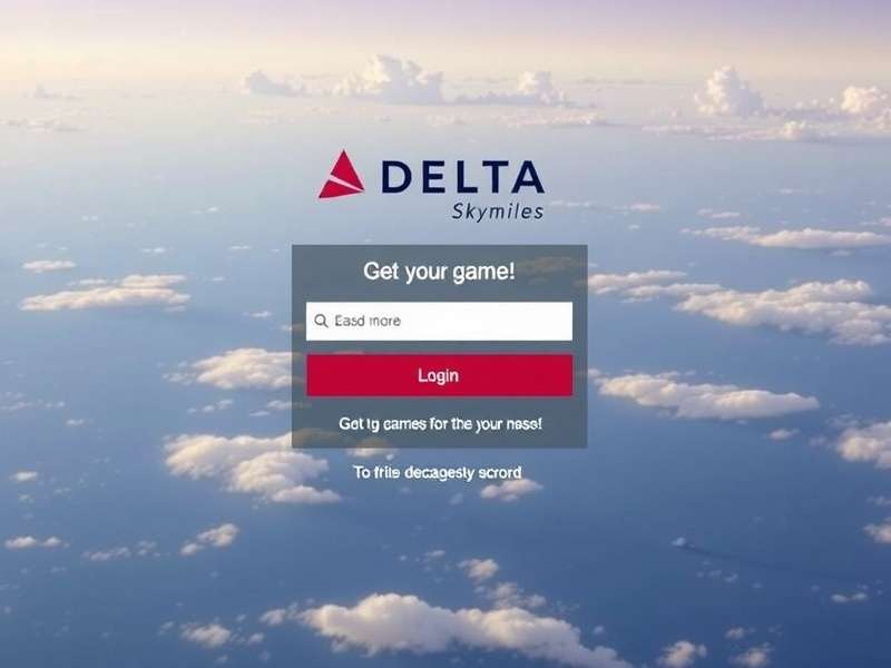 Delta Skymiles Login – Access your account on laptop and mobile in India