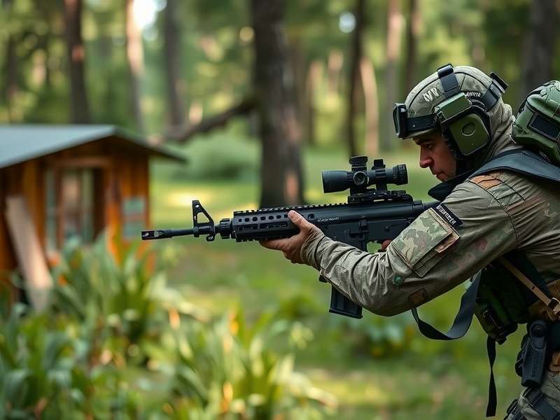 Delta Action Airsoft – India's premier airsoft tactical arena with professional gear and intense gameplay