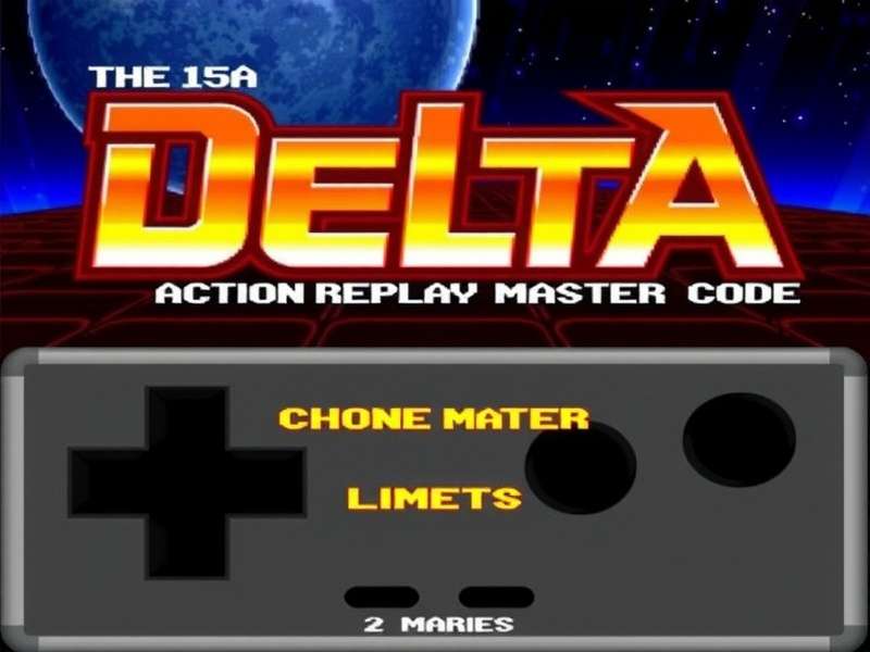 Delta Action Replay Master Code guide featuring Indian gaming community and action replay cheat codes