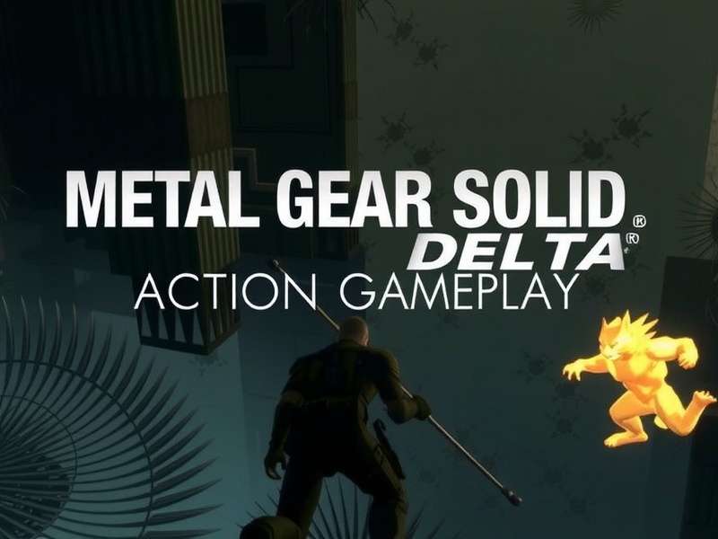 Metal Gear Solid Delta Action Gameplay Reveal — Stealth combat action screenshot