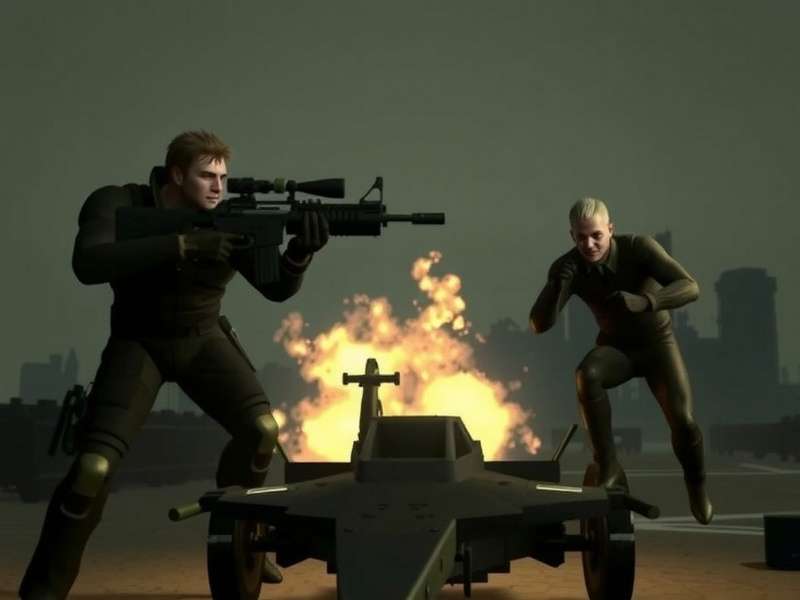 Metal Gear Solid Delta Action Gameplay Revealed – tactical stealth action in jungle environment