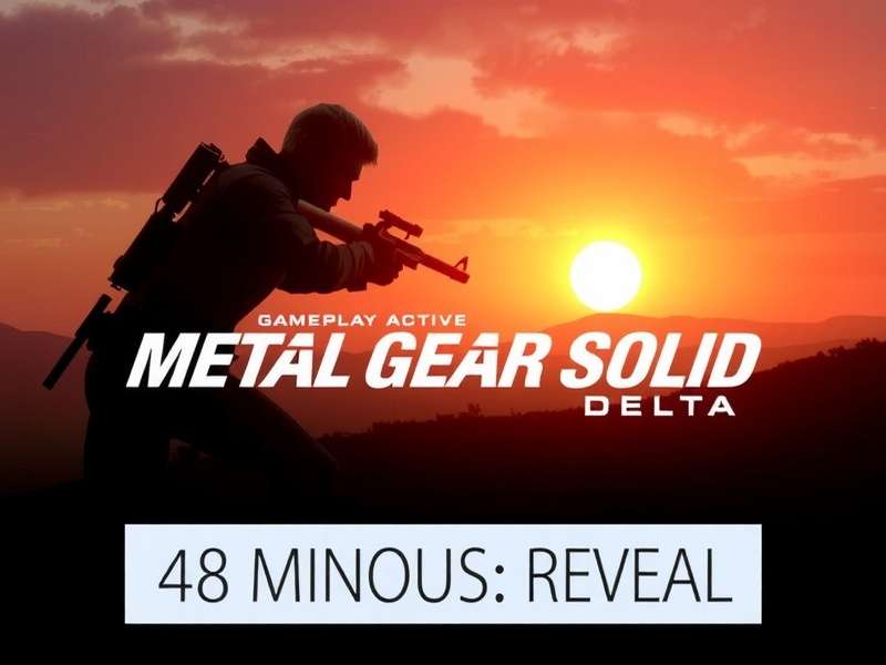 Metal Gear Solid Delta Action Gameplay Reveal 48-minute Walkthrough — exclusive screenshot from the showcase