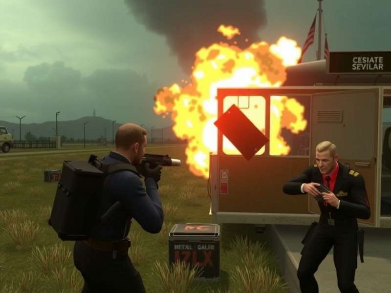 Metal Gear Solid Delta Action Gameplay Reveal Trailer stealth action scene with Snake in jungle